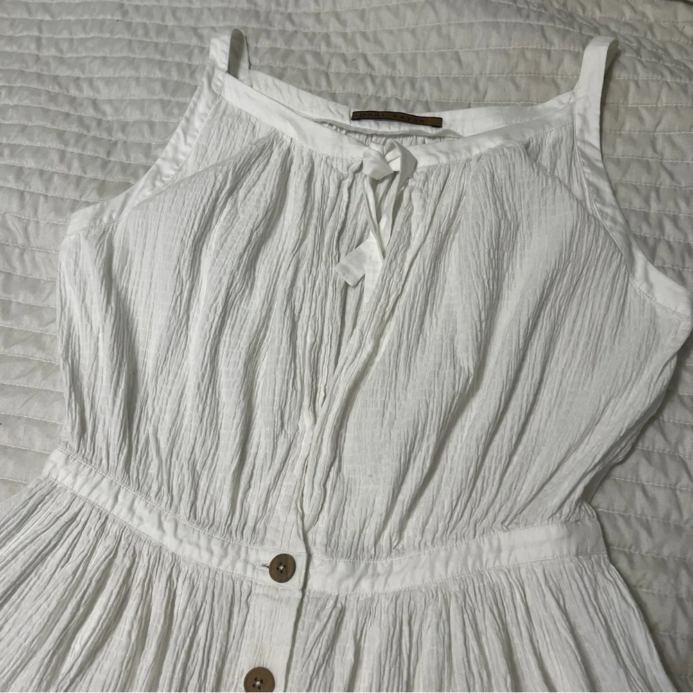 Jenni Kayne White Cotton Dress 12 - Picture 7 of 14